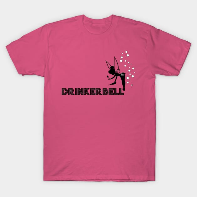 Drinkerbell T-Shirt by notclub33